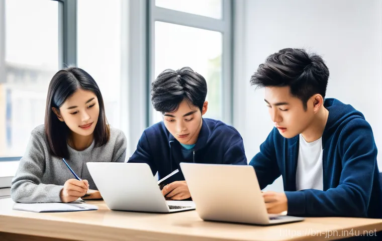 JLPT 시험 응시료와 환불 정책 - **Global Application & Diverse Fees**
A vibrant, realistic image capturing a diverse group of yo...